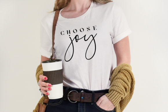 Choose Joy SVG for Crafts and Graphics
