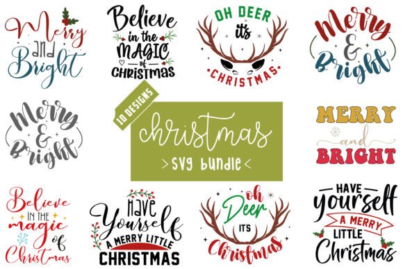 Christmas SVG Bundle: A Versatile Graphics Asset for Crafters