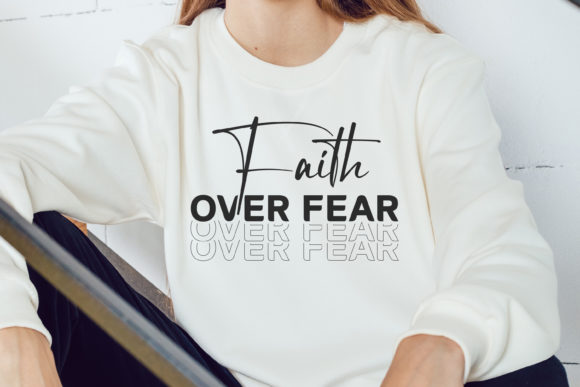Enhance Your Blog with Faith over Fear SVG Graphics