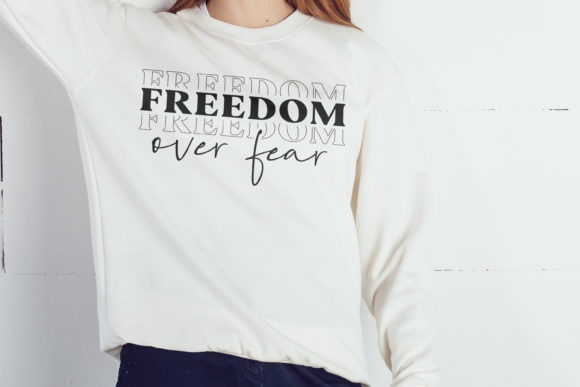Freedom Over Fear SVG: A Versatile Graphics Asset for Crafts
