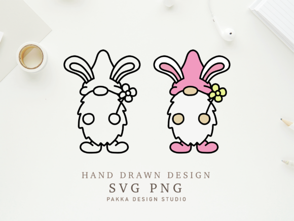 Gnome Svg Easter Spring Flower Png: A Versatile Graphics Asset for Crafts