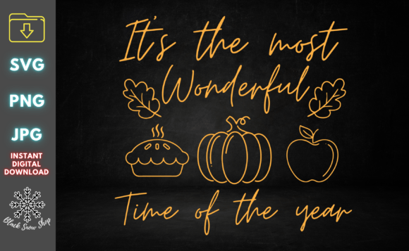 It's the Most Wonderful Time: A Fall SVG for Creative Crafts