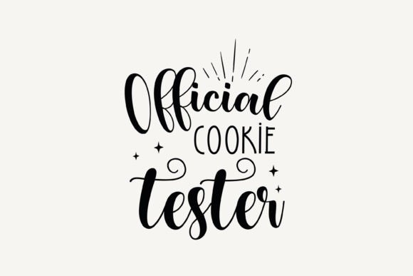 Official Cookie Tester, Christmas SVG: A Festive Graphics Craft