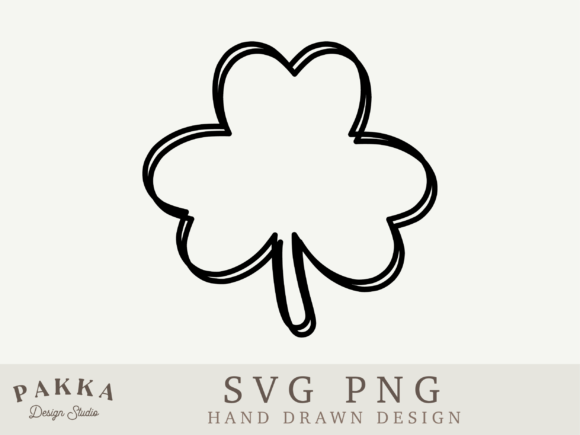 Shamrock Svg Png Double Outline: A Versatile Graphics Asset for Crafts