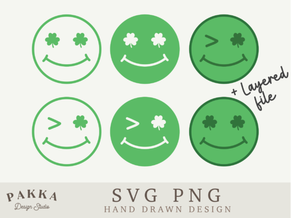 Smiley with Shamrock Eyes: A Graphics Gem for Crafts